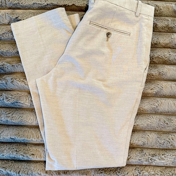 Perry Ellis Light Gray Dress Pants - Picture 1 of 3